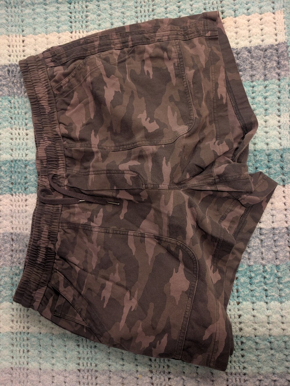 Atgketa Women’s Camo Utility Shorts - Olive Camo SiW 20